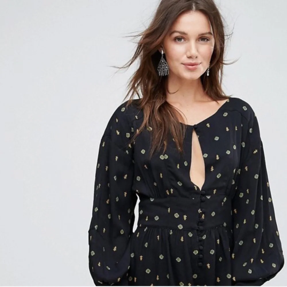 Free People Love Grows Romper SzL